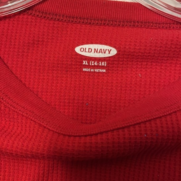 Old navy 14-16 red long sleeve - Picture 3 of 3